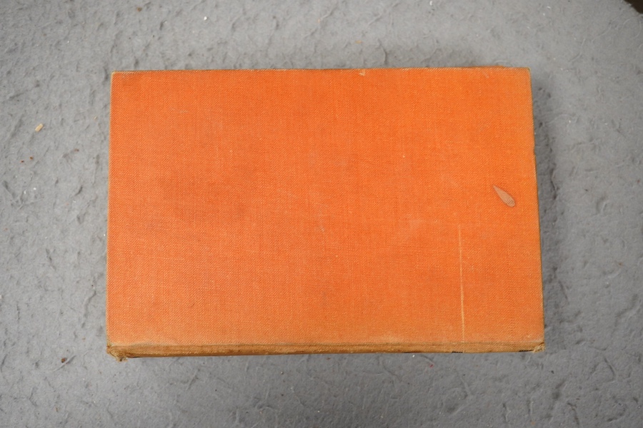 Christie, Agatha - Murder on the Orient Express, 1st edition, original full orange cloth, front board and spine lettered in black, two pages of adverts at end, The Crime Club, London, 1934.